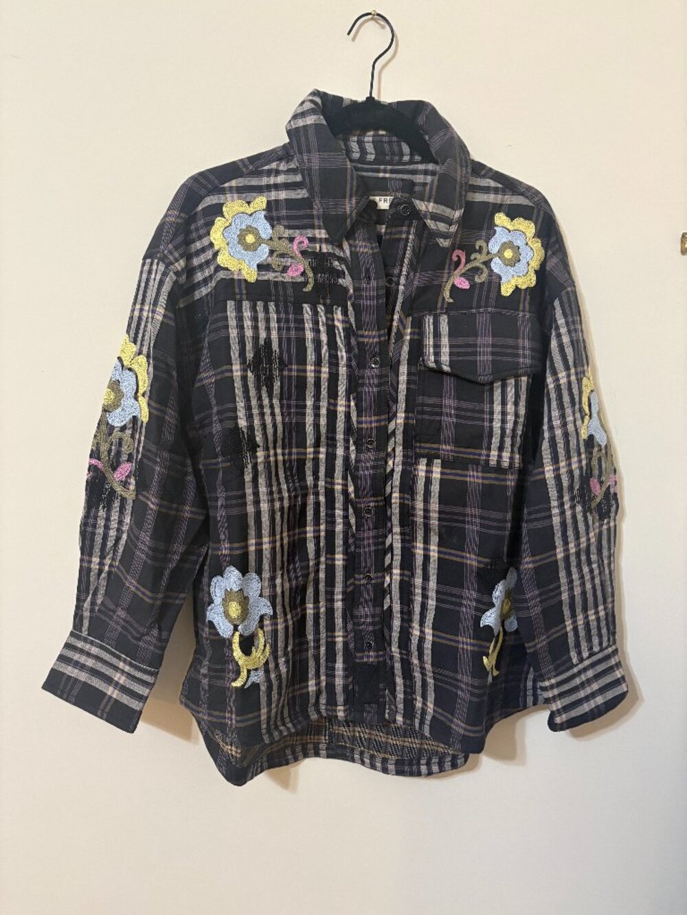 We The Free Heavy Button up shirt. Size S/P NWT